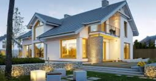 Частный дом в современном стиле в Мысках - строительство от 136539 рублей