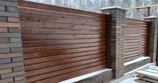 Столбы для забора из кирпича в Мысках - Выгодные цены от 3256 рублей
